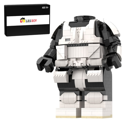 MOC - 89648 Scout Trooper Mega Figure Body Building Blocks - LesDiy - Building Blocks