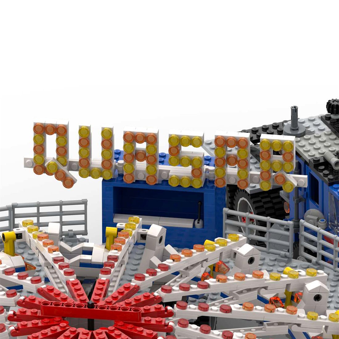 MOC - 91225 Quasar Fairground Ride(Dynamic) - LesDiy - 