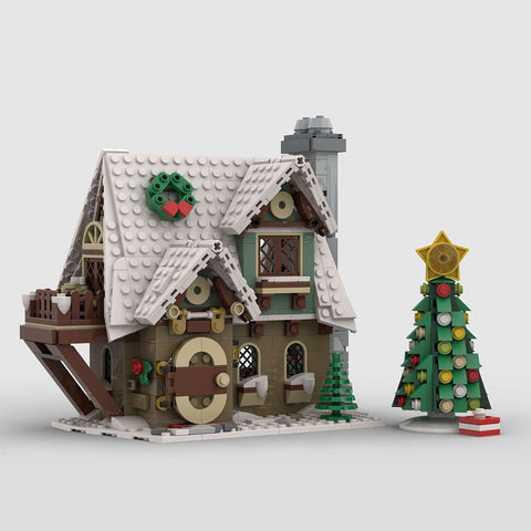 MOC - 91768 Christmas Elf Cottage - LesDiy