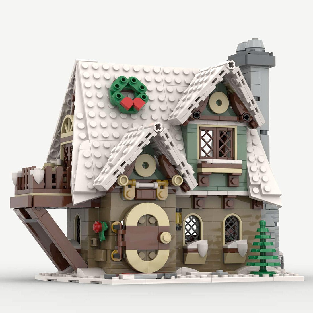 MOC - 91768 Christmas Elf Cottage - LesDiy - 