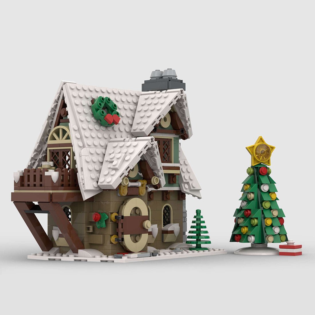 MOC - 91768 Christmas Elf Cottage - LesDiy