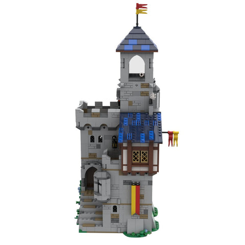 MOC - 92106 Modular Castle's Keep - LesDiy