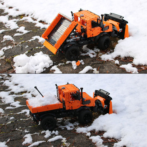 MOC - 92700 Snowplow Truck - LesDiy