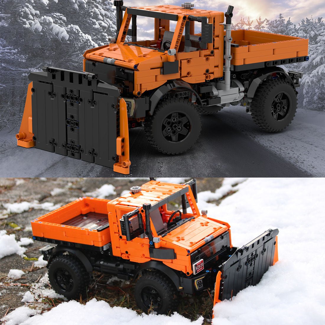 MOC - 92700 Snowplow Truck - LesDiy