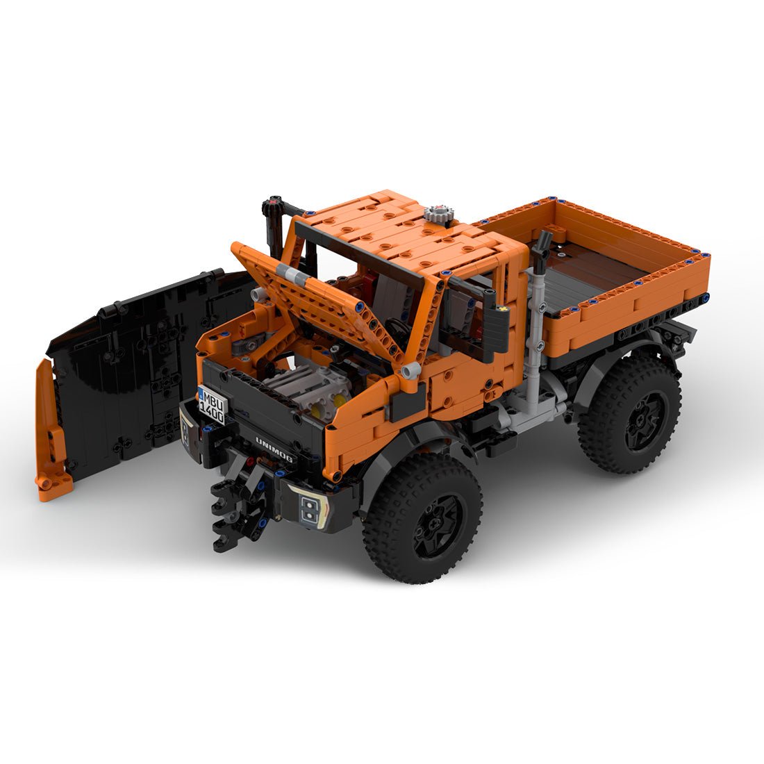 MOC - 92700 Snowplow Truck - LesDiy