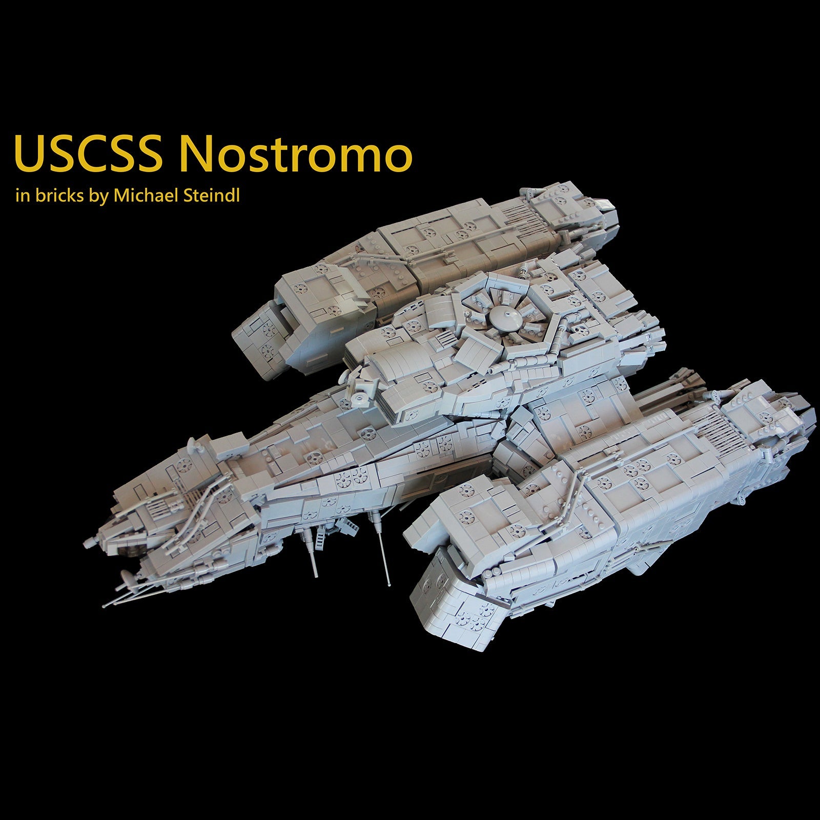 MOC - 92753 USCSS NOSTROMO 9803 - New Upload - LesDiy