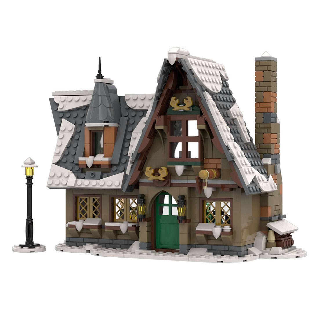 MOC - 94936 The Stuffed Stocking (a Winter Village Inn) - LesDiy - MOC