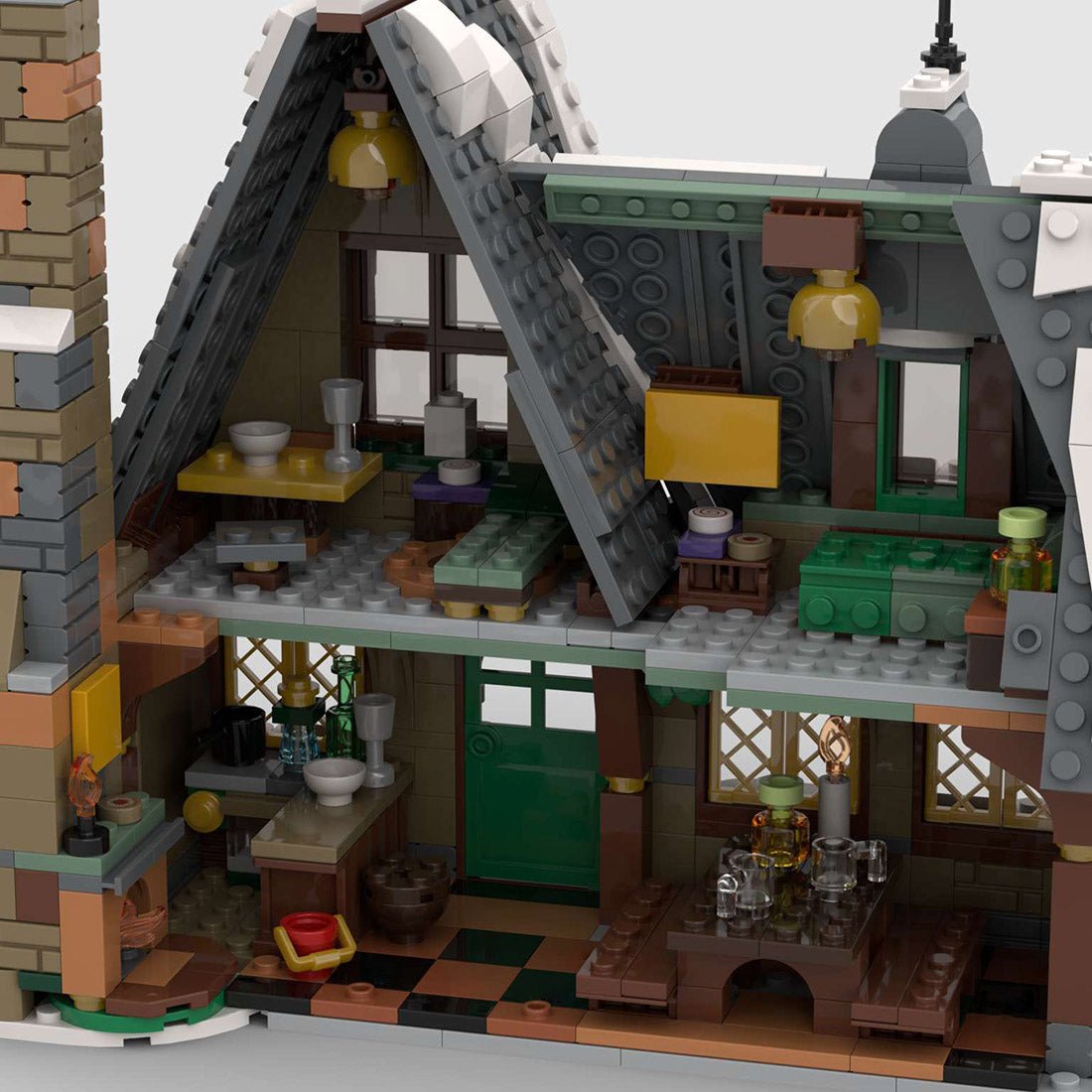 MOC - 94936 The Stuffed Stocking (a Winter Village Inn) - LesDiy - MOC