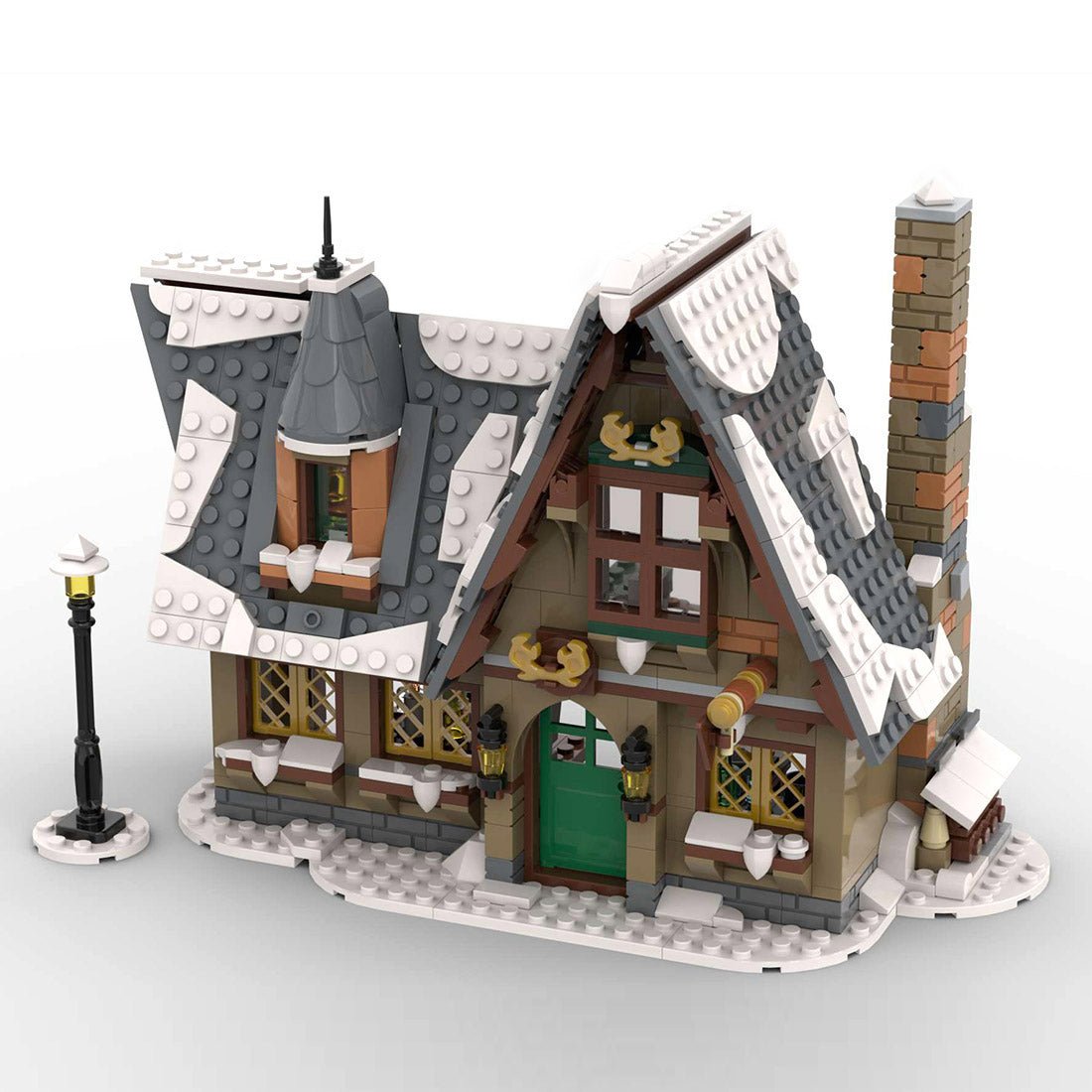 MOC - 94936 The Stuffed Stocking (a Winter Village Inn) - LesDiy - MOC