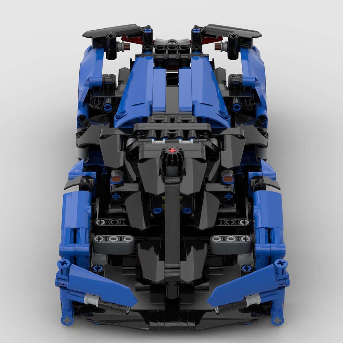 MOC - 95786 V12 GT Supercar Model MOC Racing Car - LesDiy