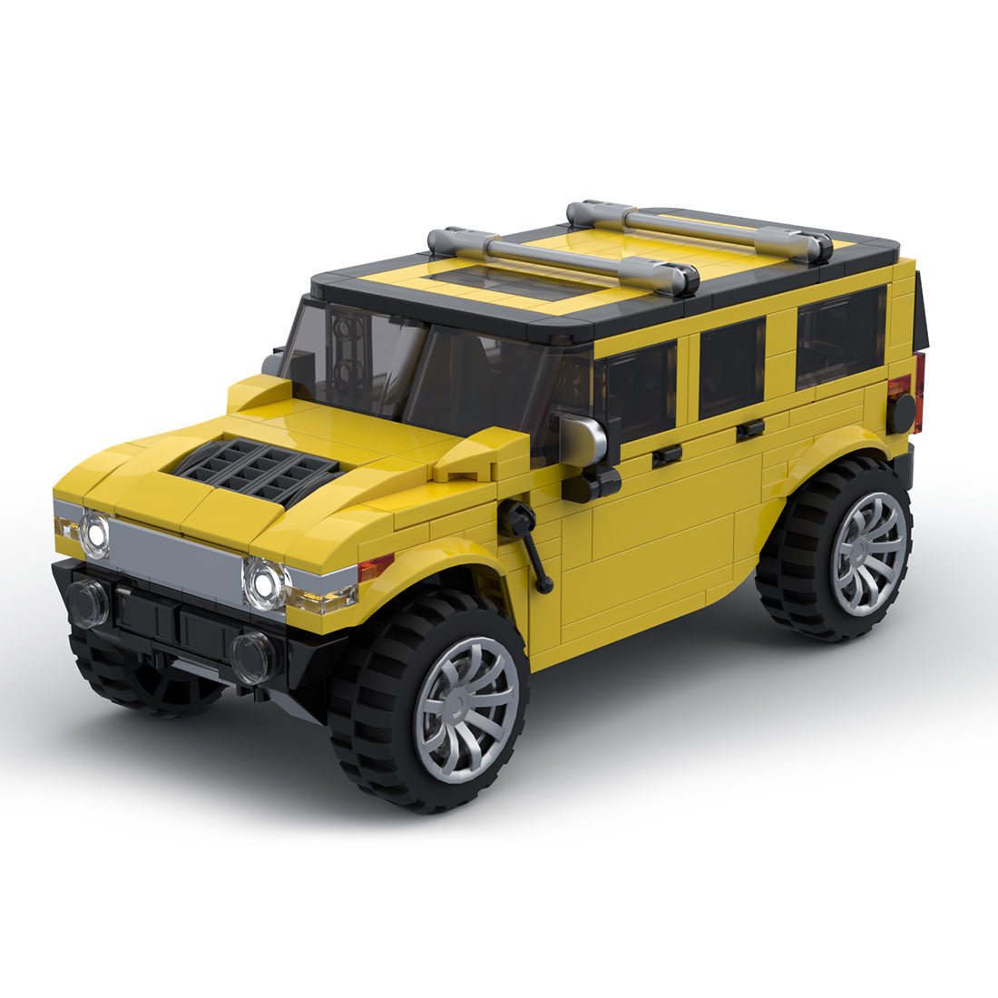 MOC - 97615 Hummer H2 Off - Road Car - LesDiy