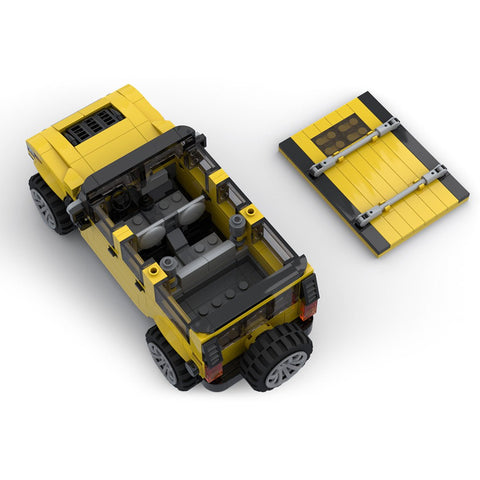 MOC - 97615 Hummer H2 Off - Road Car - LesDiy