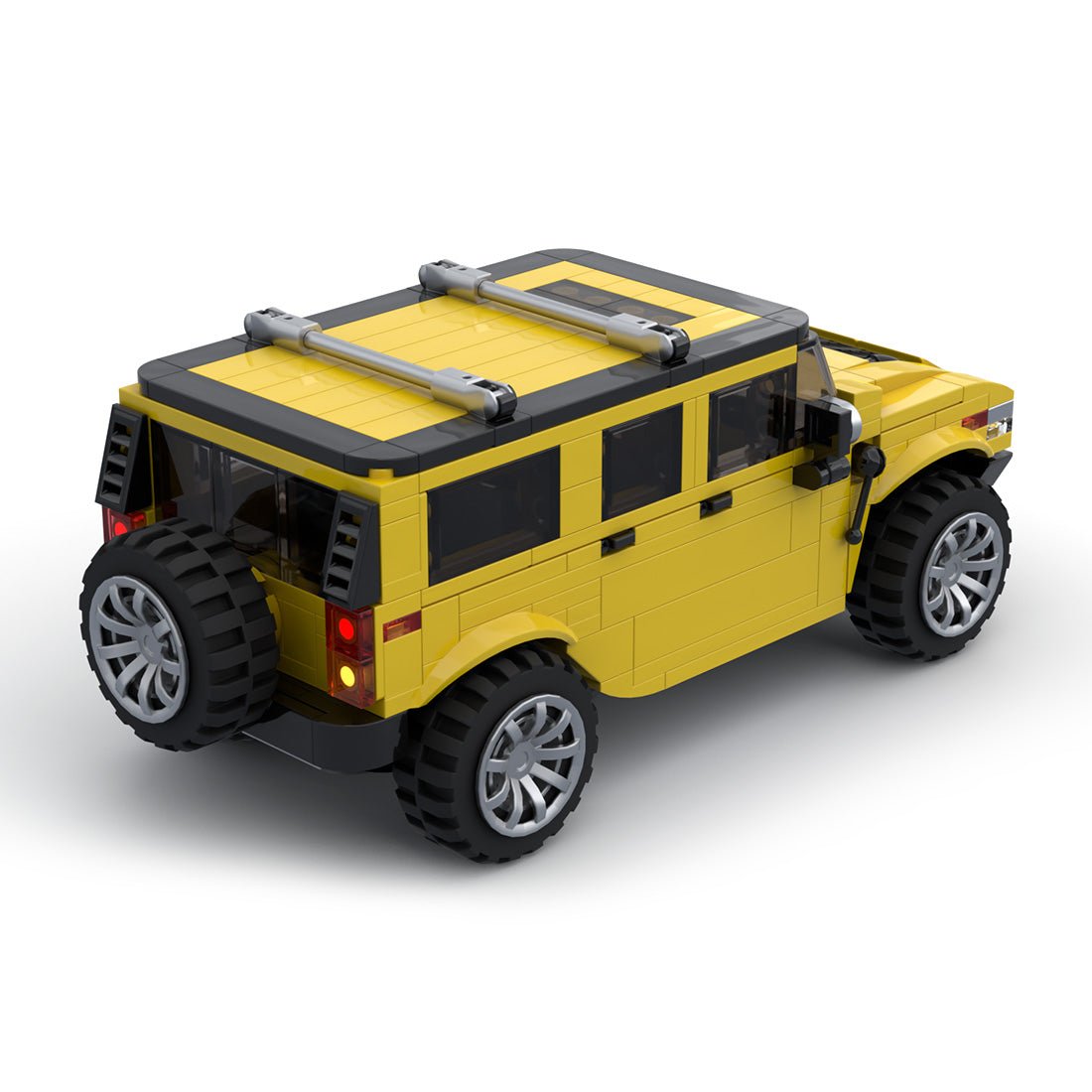 MOC - 97615 Hummer H2 Off - Road Car - LesDiy