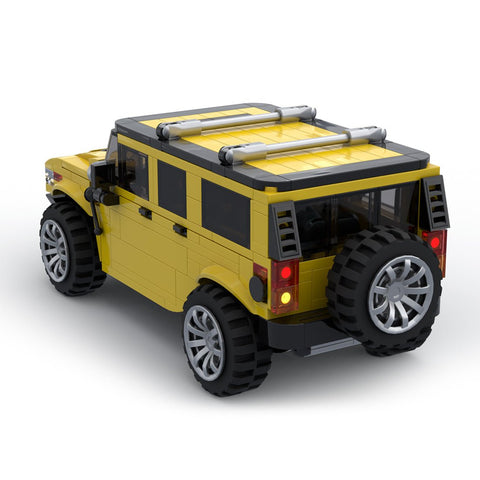 MOC - 97615 Hummer H2 Off - Road Car - LesDiy