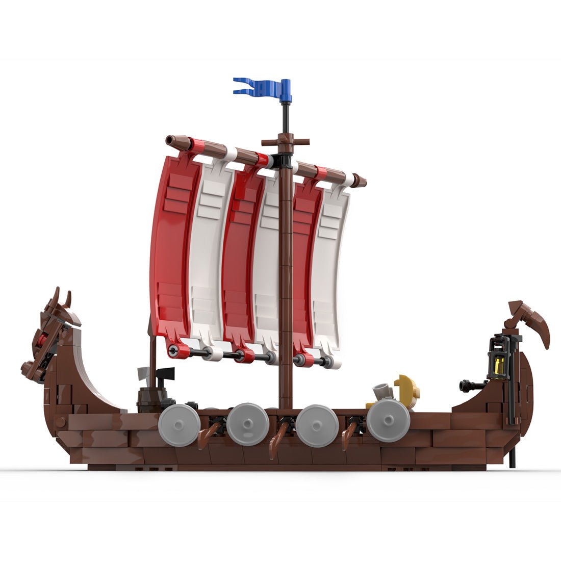 MOC - 98225 The Viking Longship - LesDiy