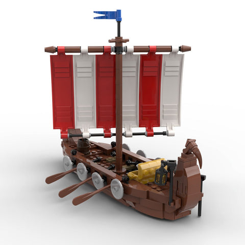 MOC - 98225 The Viking Longship - LesDiy