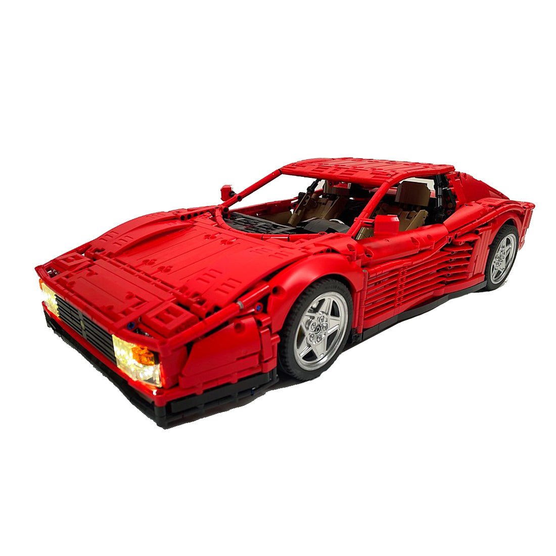 MOC - 98925 Ferrari Testarossa - Dynamic - LesDiy