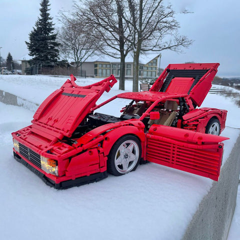 MOC - 98925 Ferrari Testarossa - Dynamic - LesDiy