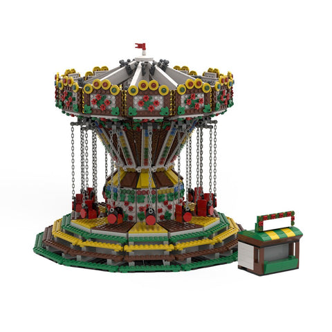 MOC Christmas Chained Carousel - LesDiy