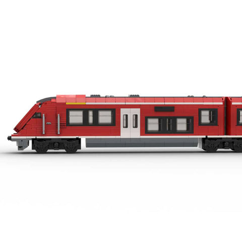 MOC DB Regio BR63 City Express Train Model - LesDiy