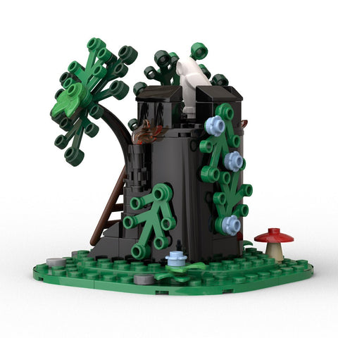 MOC Owl Tree House - LesDiy