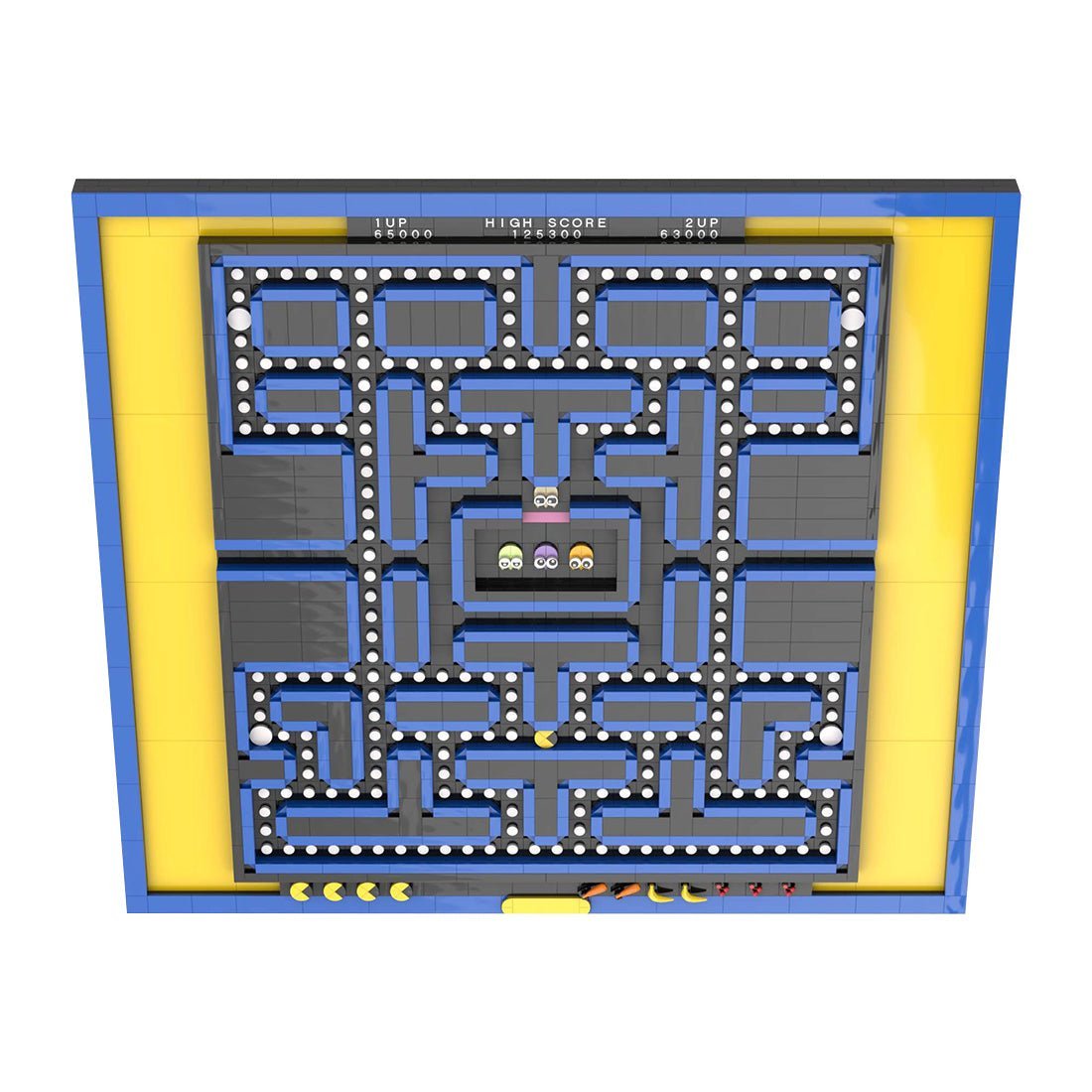 MOC Pac - man 3D Maze Map - LesDiy