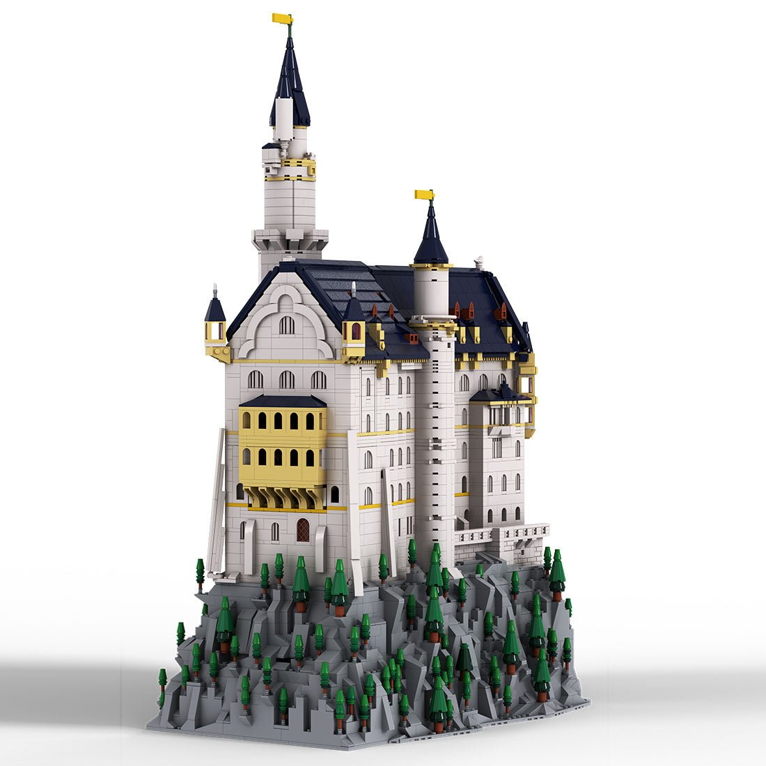 Mocsage 1/350 Scale German Neuschwanstein Castle - LesDiy