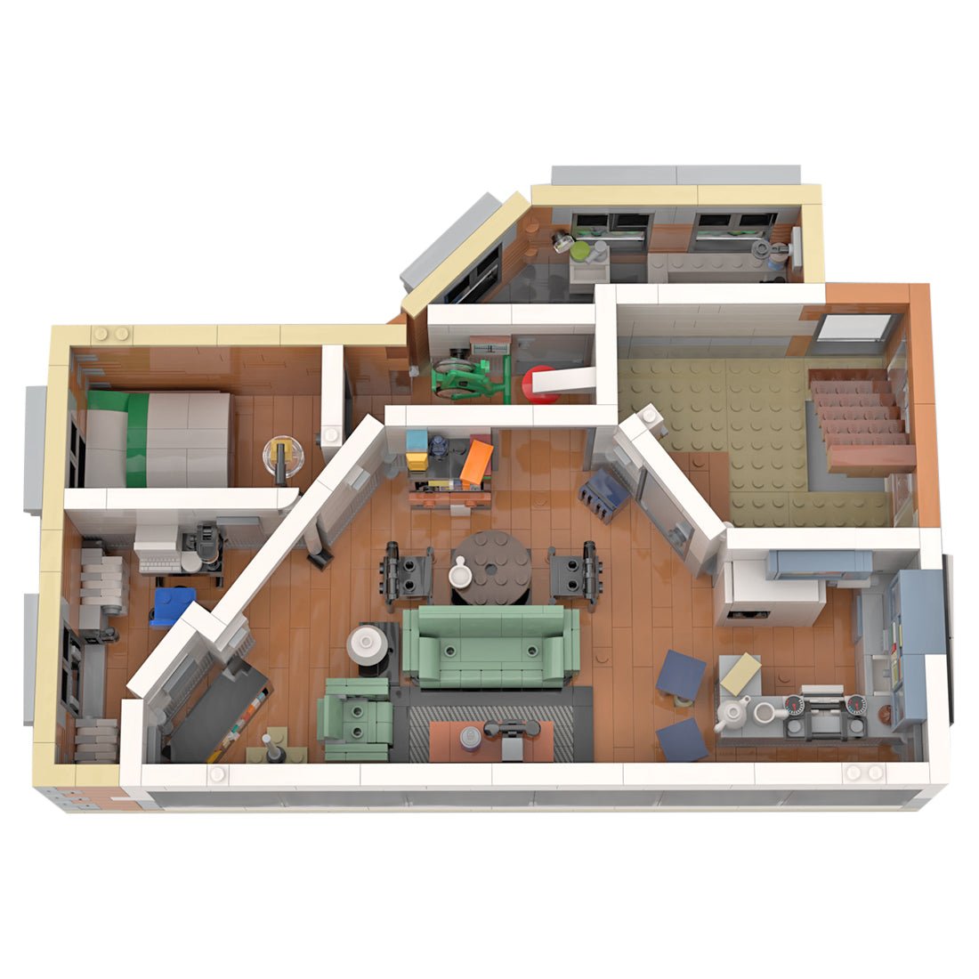 SitComplex Apartment Modular Building Set - LesDiy