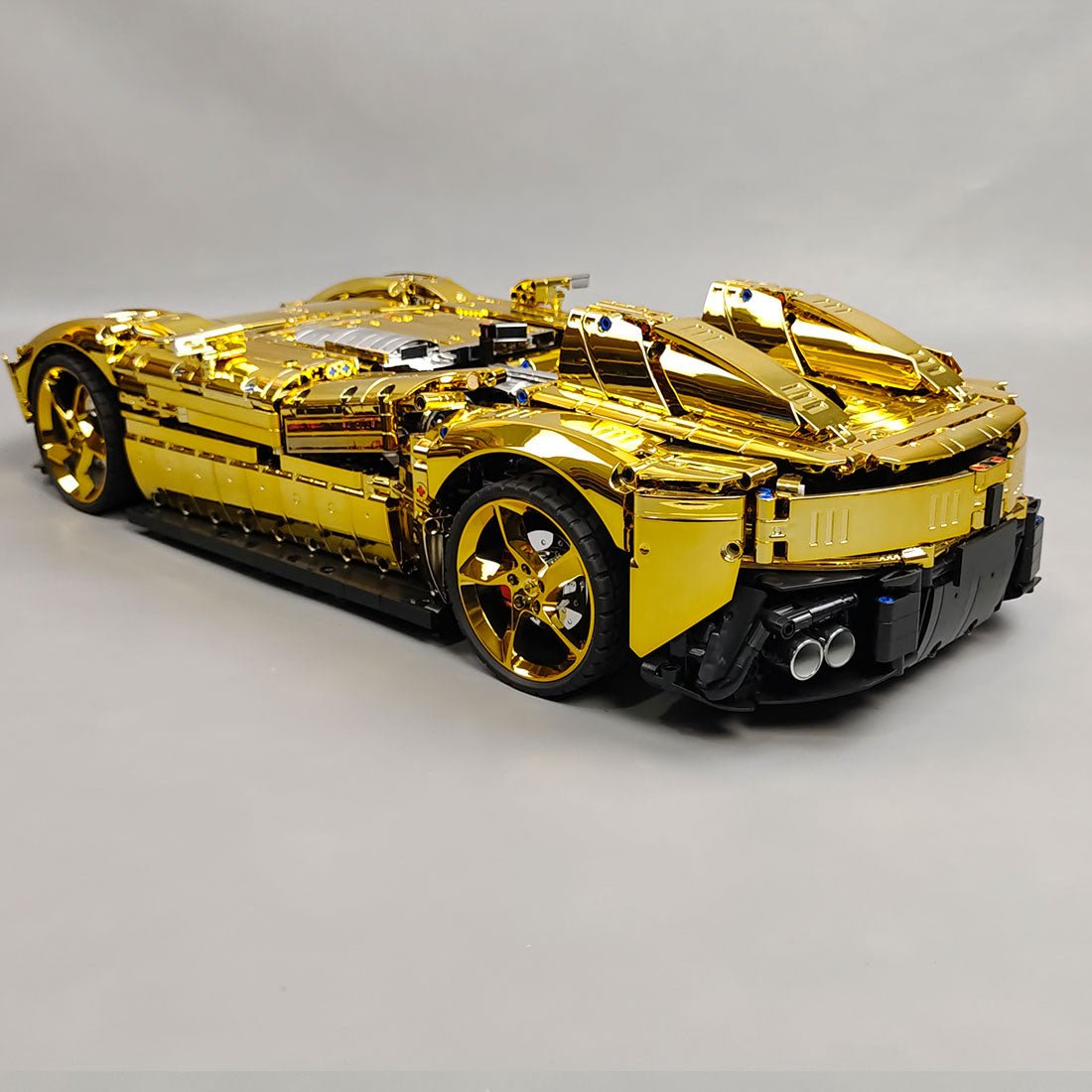 SP - 2 Racing car Tech theme Gold Electroplated Chrome  - LesDiy