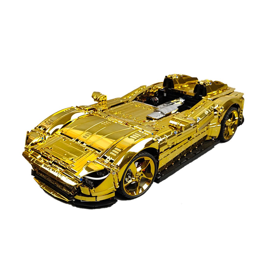 SP - 2 Racing car Tech theme Gold Electroplated Chrome  - LesDiy