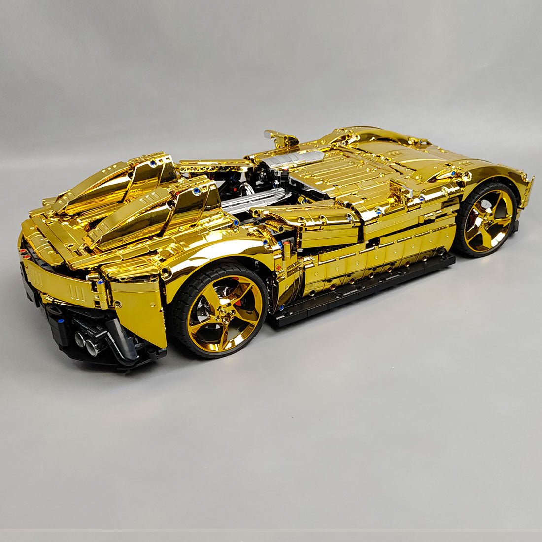 SP - 2 Racing car Tech theme Gold Electroplated Chrome  - LesDiy