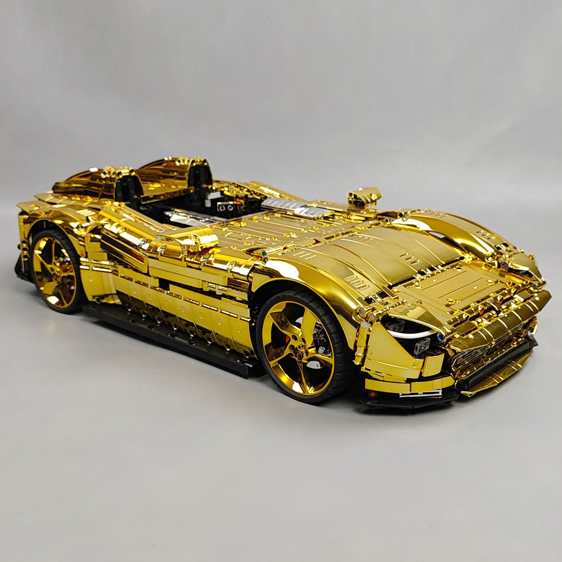 SP - 2 Racing car Tech theme Gold Electroplated Chrome  - LesDiy