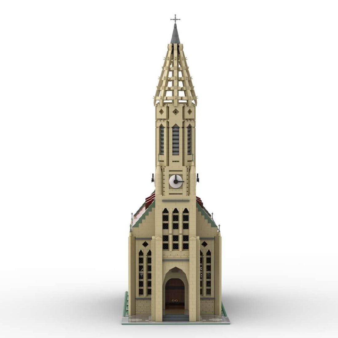 Technic House European Gothic Church Compatible with Lego - LesDiy