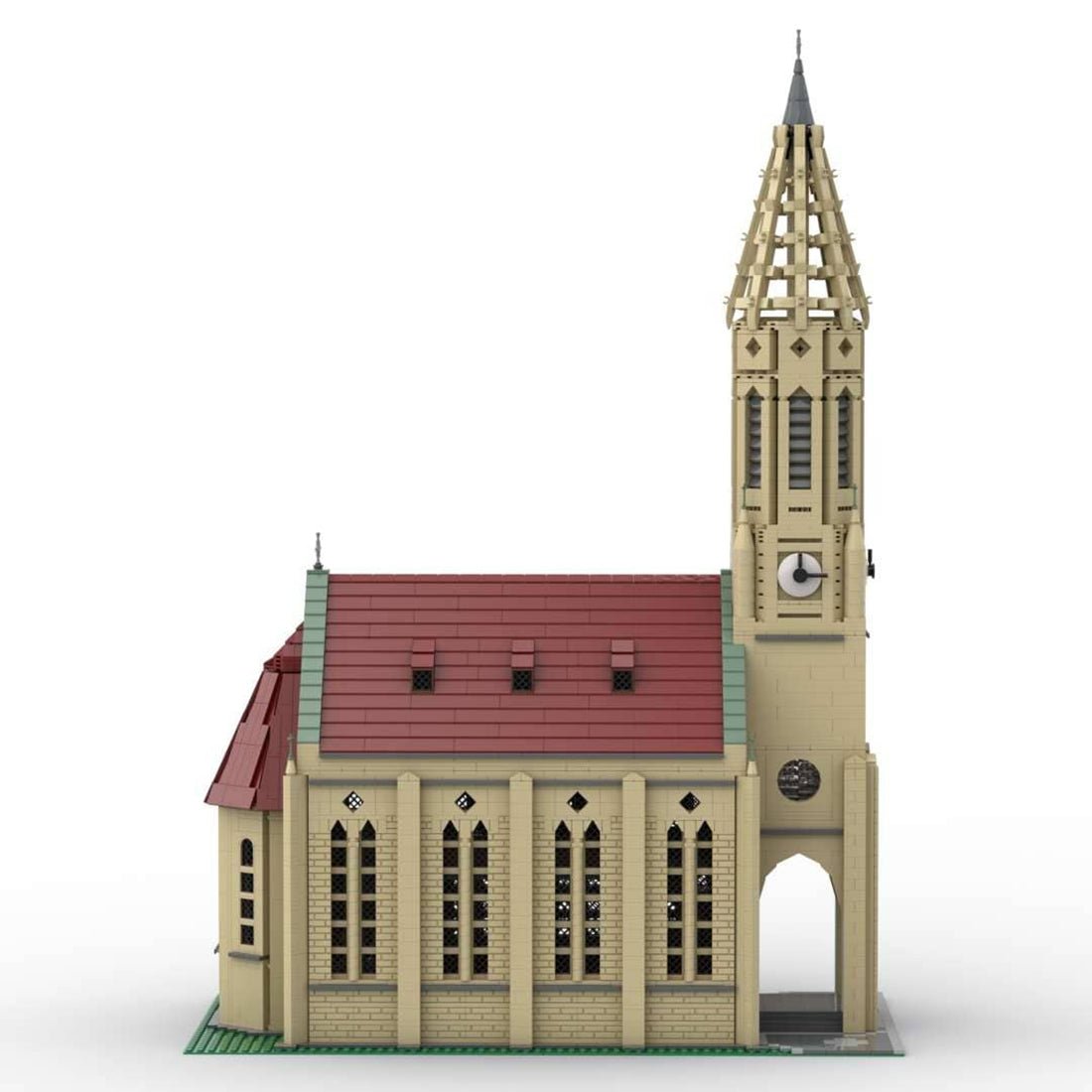 Technic House European Gothic Church Compatible with Lego - LesDiy