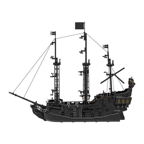 The Black Pearl Medieval Pirate Ship Model - LesDiy