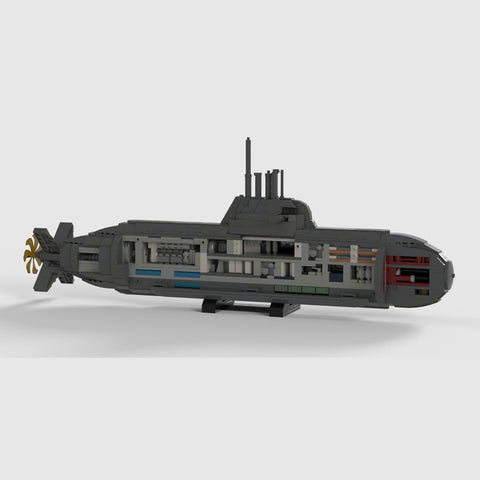 U212A 1/100 Scale Submarine - LesDiy - 