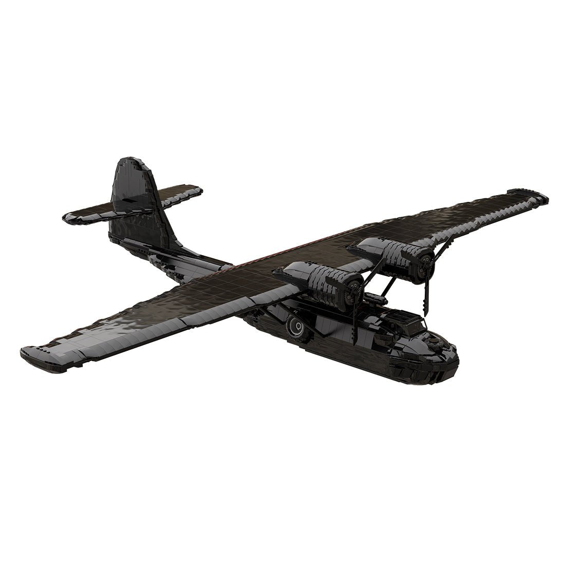 WWII PBY BlackCat Building Blocks Set - LesDiy - Building Blocks