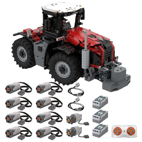 Xerion 5000 Tech Tractor - Red - LesDiy