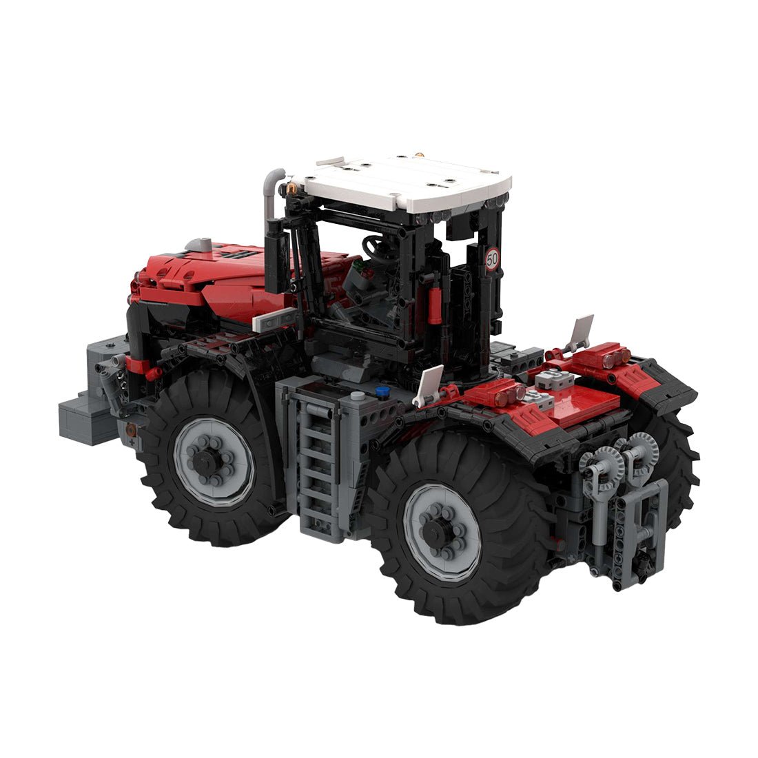 Xerion 5000 Tech Tractor - Red - LesDiy