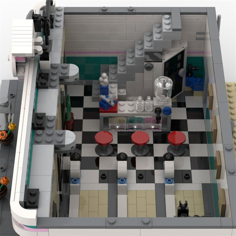 MOC-58435 Jim's Bowling Alley & Diner