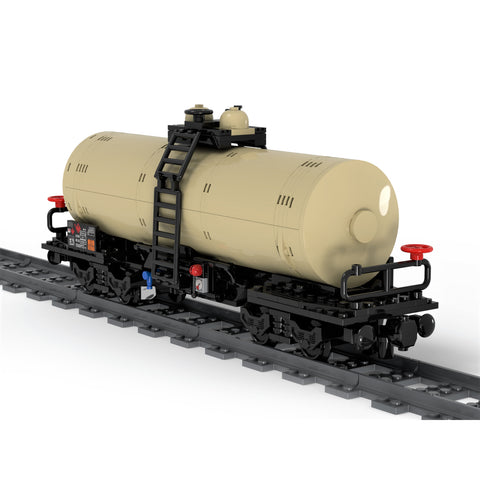 MOC-81220 Locomotive Four-Axle Oil Tanker for Lego