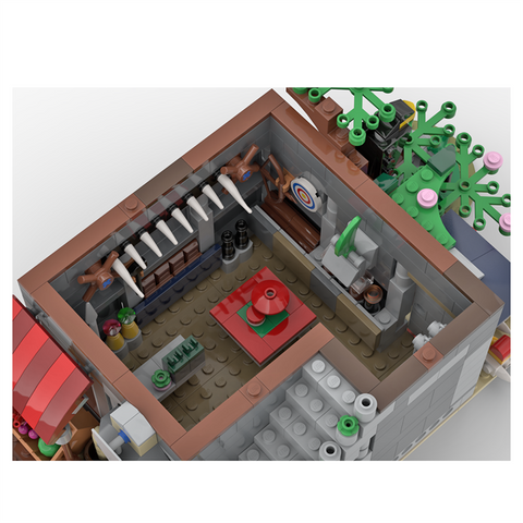 MOC-82698 Medieval Merchant's House