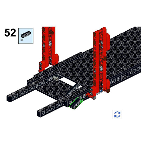 MOC-58005 Static Large Fairground Big Wheel for Lego