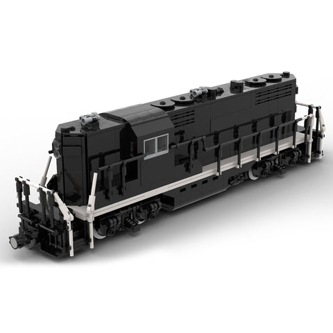 MOC-82000 Illinois GP9 Train Model