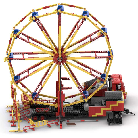 MOC-58005 Static Large Fairground Big Wheel for Lego