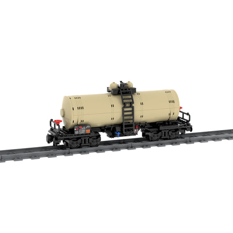 MOC-81220 Locomotive Four-Axle Oil Tanker for Lego