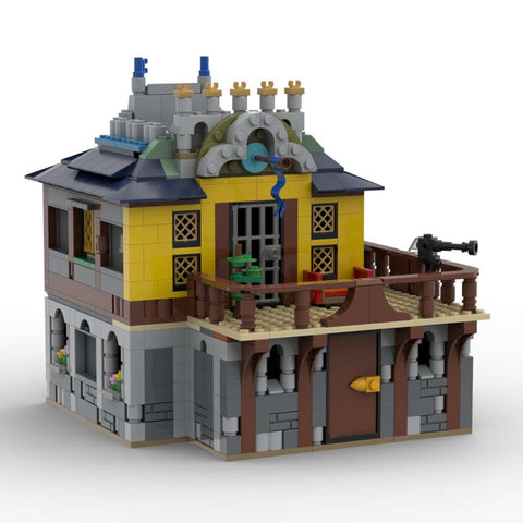 MOC-87503 Medieval Street Scene Hotel fot Lego