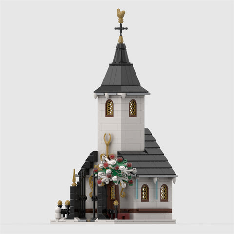 MOC-91182 Winter Village Small Church