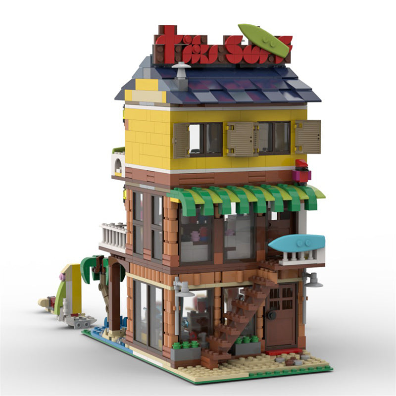 MOC] Modular Bait Shop And Grocery - Alternate Build for 21310 Old