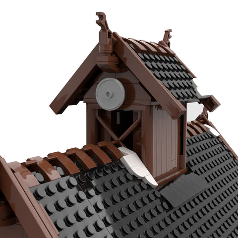 MOC-104429 The Viking God House Medieval Building Blocks